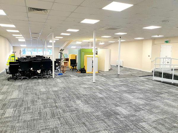 Wessex Electricals Light Up Office Building in Salisbury