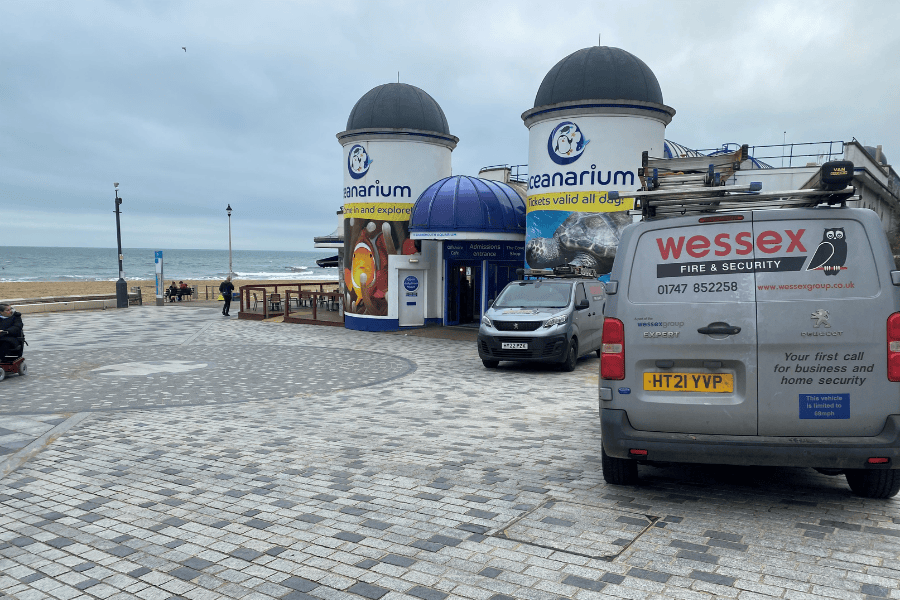 CCTV System Installation for Bournemouth Oceanarium
